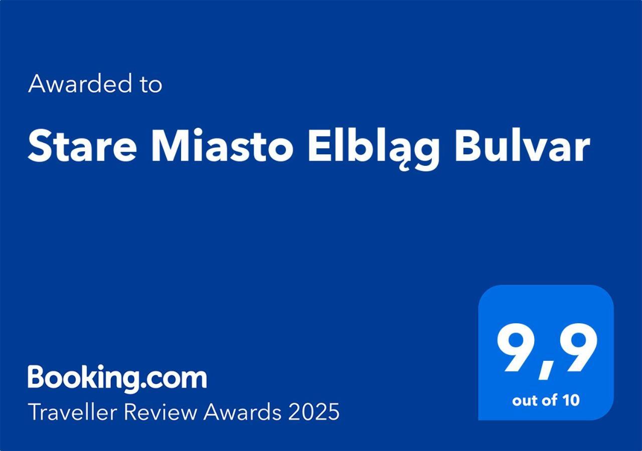 Stare Miasto Elblag Bulvar Exterior foto